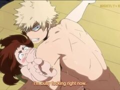 Vídeo de anime pornô com cenas de sexo intenso