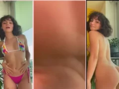 Jameliz do Xvídeos arrasando ao tirar o biquíni e exibir seu corpo maravilhoso