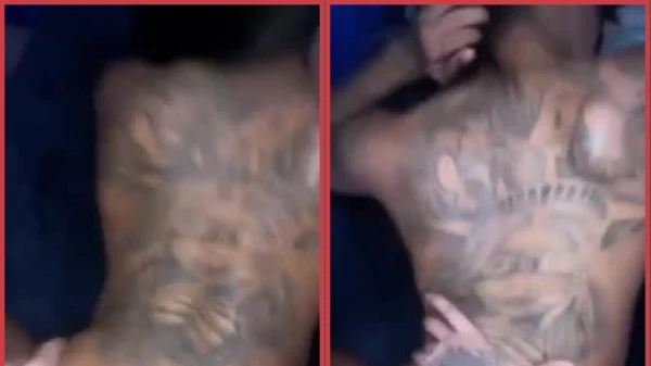 Novinha com tatuagem Isllay Sampaio fudendo gostoso de quatro