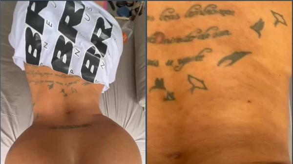 Conteúdo picante da Cristiane Galera em uma pose ousada