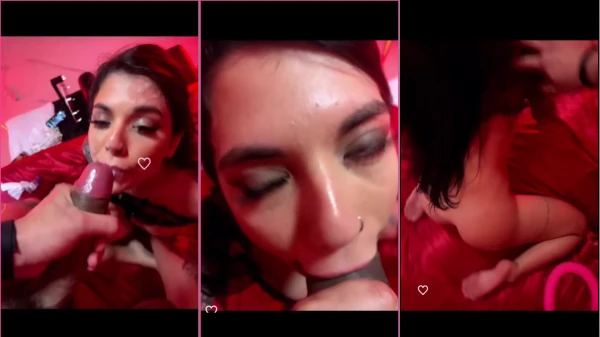 Gina Valentina arrasando no Onlyfans ao fazer um live transando e gozando gostoso com o pau no cuzinho