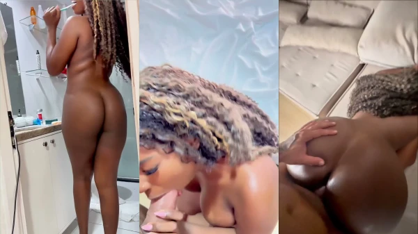 Flagrou a Emily Louise sem roupa no banheiro e deu uma de garanhão