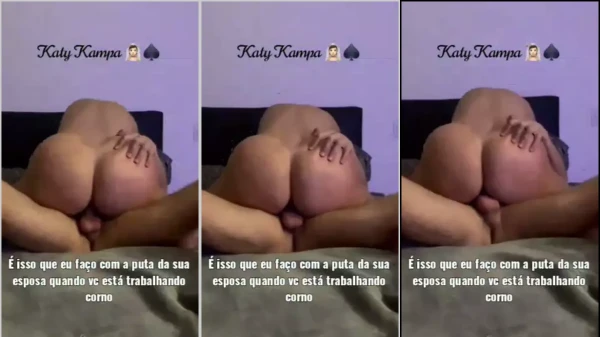 A Kah Kampa deu uma sacudida gostosa no maridão