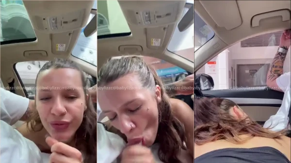 A bebê Lizz tomou o trago do Uber danado!