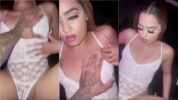 Keishly Mariee safadinha, toda nua se divertindo com o pau durão!