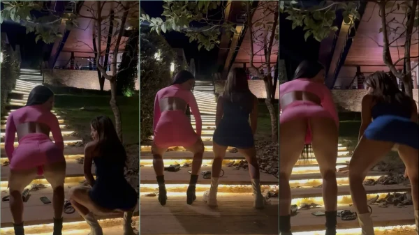 Vitória Trindade se jogando com a amiga e aproveitando seu Privacy da maneira mais gostosa!