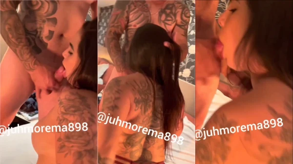 Juh Morena fazendo um pedido bem safado por um "gole" de esperma