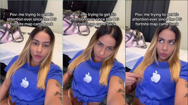 Sofia Lopes em um vídeo hot de blusinha